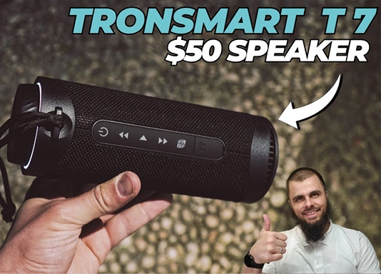 Best Portable Speaker Under $50? Tronsmart T7 Unboxing