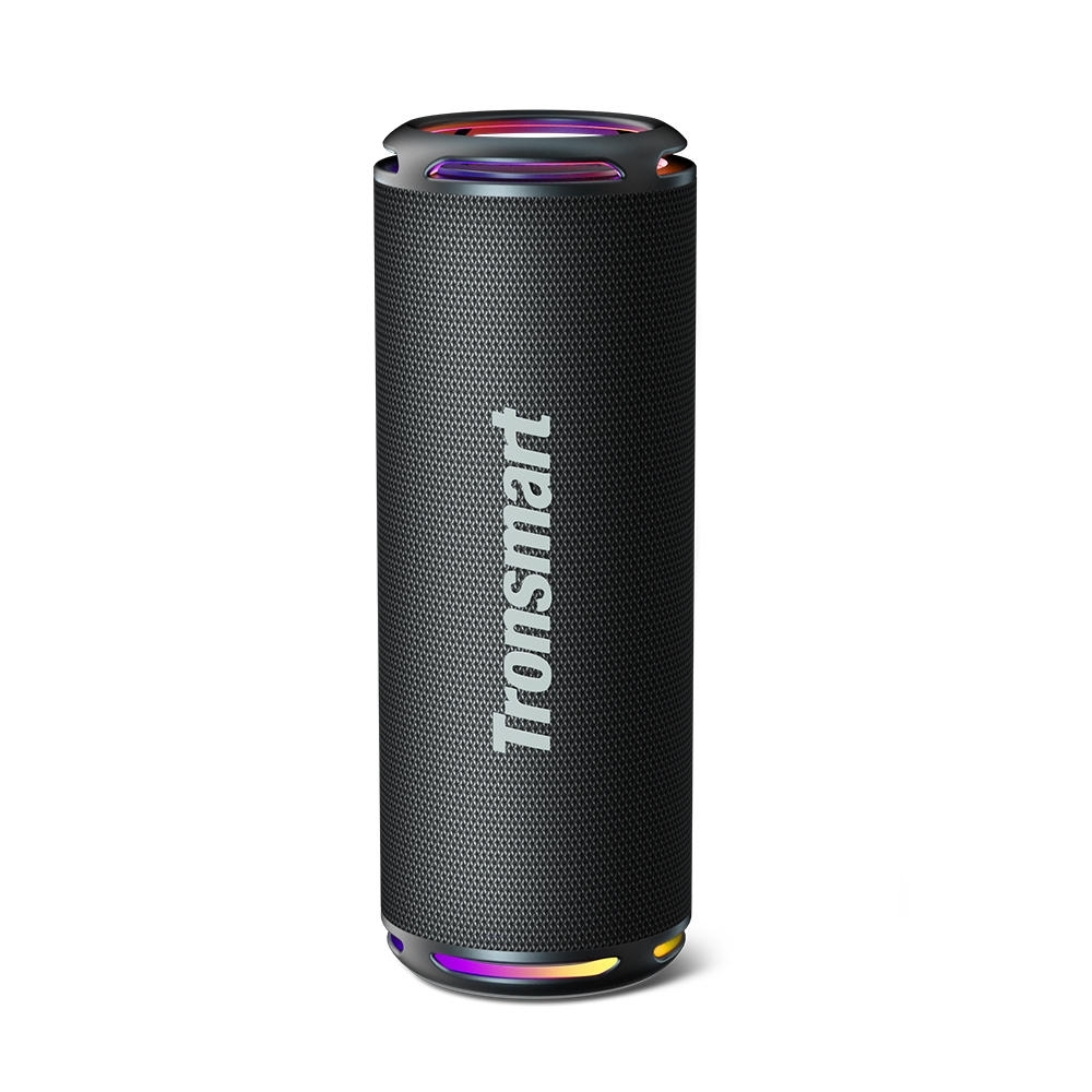 Tronsmart T7 Mini Compact Portable Bluetooth Speaker with Lights, Stereo  Sound, Bluetooth 5.3, 18H Playtime, Stereo Pairing, Voice Assistant, IPX7