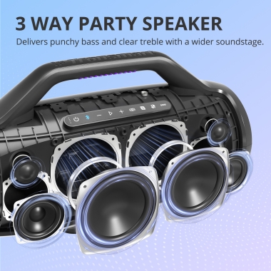 Comprar Tronsmart Halo 200 Karaoke Party Speaker Online - Sonicolor